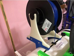 robo 3d r1 montagem superior de spool titular a impressora os acessórios 3d print model - Mito3D