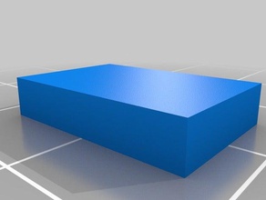 bloco de impressão fácil 3d 3d print model - Mito3D