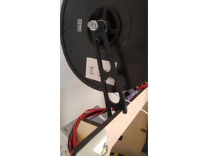 spool filament holder 3d printer accessories 3d print model - Mito3D