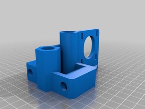 reprap mendel verbesserte Achse 3d Drucker Teile 3d print model - Mito3D