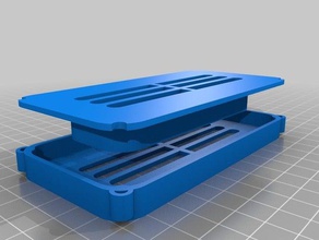 meu personalizados gabinete entrada de ventilação utilizar o filtro carvão 3d a impressora acessórios 3d print model - Mito3D
