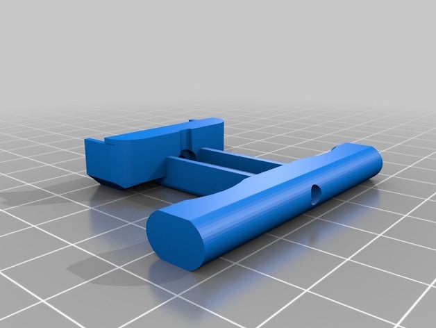 handle arboron y-carriage v2 3d printer accessories grip axis 3D print model - Mito3D