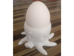 cute octocup morning kitchen dining 3d print model - Mito3D