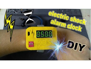 electric shock alarm clock electronics 3d print model - Mito3D