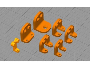 minifig stand creux léger de l'organisation lego compatible figurine 3d print model - Mito3D