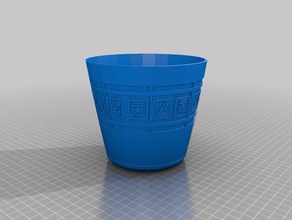 paradise pot 3d printing 3d print model - Mito3D