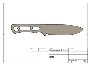 knife models 3d print model - Mito3D