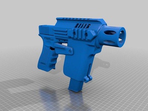 micro roni más gbb airsoft pistolas deporte al aire libre accesorios de adjunto 3d print model - Mito3D