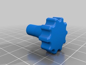 hypercube evolution bed leveling knobs 3d printer parts 3d print model - Mito3D