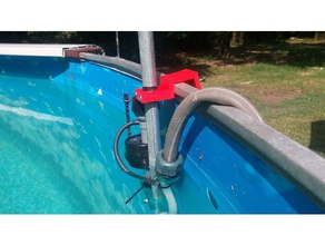 aagpf açık bahçe yerin üstünde otomatik yüzer havuzu su dolgu 3d print model - Mito3D