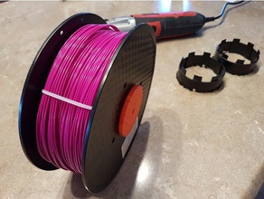 eski spool 54 mm adaptör dolum filament yeniden 3d yazıcı parçaları 3d print model - Mito3D