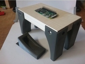 supporto del monitor office gambe tabella le tavolo 3d print model - Mito3D