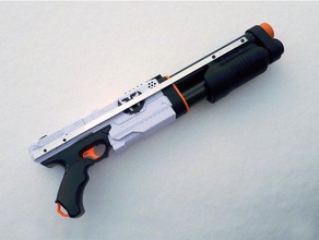 nerf kronos shotgun parts toy game accessories blaster rival 3d print model - Mito3D