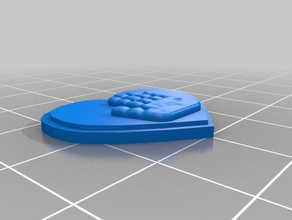 diu jotaro pin 3d impressão coração jjba raio 3d print model - Mito3D