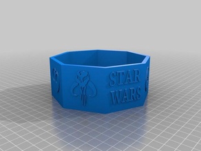 starwarsdicetray giocattolo gioco accessori dadi vassoio di star wars x-wing 3d print model - Mito3D