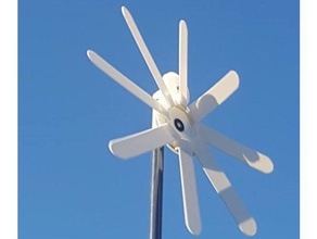 wind turbine diy diy-Elektronik eolienne 3d print model - Mito3D