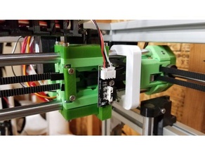 hipercubo evolution x-stop de 10mm rieles 3d la impresora partes hevo 3d print model - Mito3D