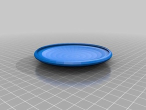 frisbee 3d stampa 3d print model - Mito3D