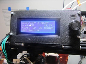 flsun cube-lcd-Halterung 3d Drucker Teile 3d print model - Mito3D