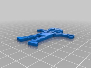 ein Roboter Schlüsselanhänger angepasst 3d print model - Mito3D