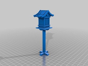 lanterna casa 3d print model - Mito3D