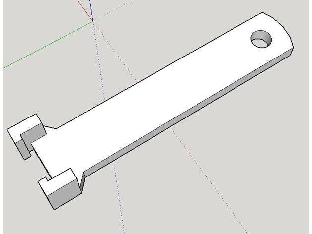 2s lipo balance-Ladegerät-Stecker Abzieher rc Fahrzeuge 3D print model - Mito3D