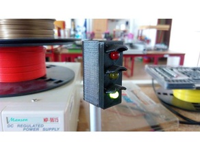 los semáforos v2 juguetes juegos semafor 3d print model - Mito3D