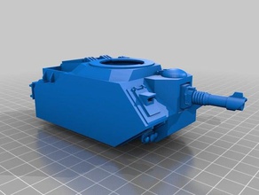 leman tanque russo veículos 40k 3d print model - Mito3D