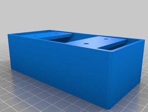 wohnmobil doppel dose doppia scatola di alimentazione caravan 3d stampa 3d print model - Mito3D