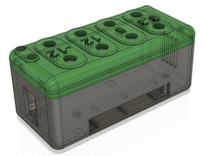 toma de corriente la fuente alimentación electrónica 3d print model - Mito3D