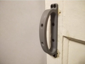door handle replacement parts 3d print model - Mito3D