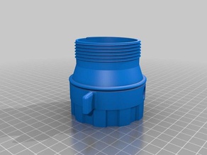 gpm Einsteller intex pool Roboter-Staubsauger outdoor Garten Vakuum Vakuum-Schlauch 3d print model - Mito3D