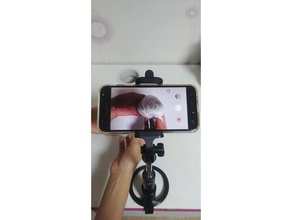 selfy stick stand altri youtube 3d print model - Mito3D