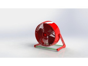 3d printed fanvornado fan inspired household 3d print model - Mito3D