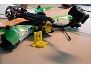 armattan camaleonte gallo immersionrc vagabondo vtx sma antenna montaggio veicoli 3d print model - Mito3D