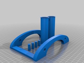 filament spool holder bearings 3d printer accessories ball bearing 3d print model - Mito3D