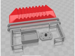1tenth cama acessórios redcat gen7 longo de conversão rc veículos 110 caixa bateria everest célula a combustível 3d print model - Mito3D