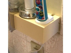 çıkış &1-onlar yukarıda soniecare'i şarj kutusu yeni 1 Eski çocuklar tarzı cihazı banyo diş fırçası tutucu 3d print model - Mito3D