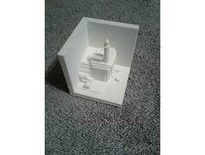 farol de caixa esculturas 3d print model - Mito3D