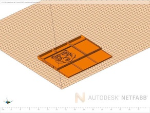 legion unit card holder bear logo toy game accessories 3d print model - Mito3D