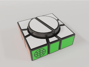 disquete de square-1 puzzles curvas puzzle 3d print model - Mito3D