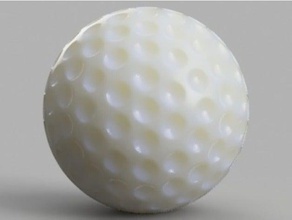 bola de golfe a arte as ferramentas desporto 3d print model - Mito3D