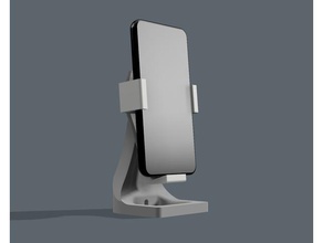 auto-hold stand pour téléphone chargeur mobile 3d print model - Mito3D