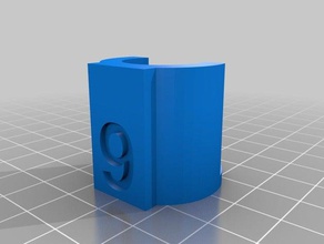 meu personalizados, bola de bloqueio qd tampa 6 a cozinha jantar 3d print model - Mito3D