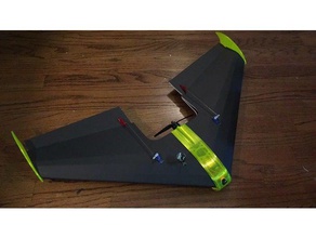 ft arrow canopy system vertical stabilizers rc vehicles flite test flitetest fpv 3d print model - Mito3D