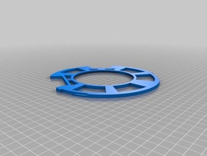 unifi uap ac pro mounting bracket adhesive computer sketchup 3d print model - Mito3D