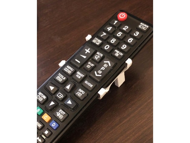 samsung remote controller hold organization 3D print model - Mito3D