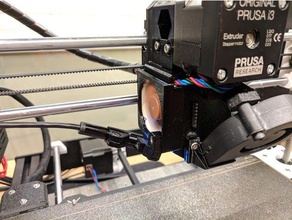 prusa i3 mk3 camera mount 3d printer accessories borescope endoscope original 3d print model - Mito3D