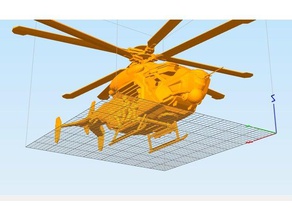 helicoptero 3d Drucker rc Hubschrauber 3d print model - Mito3D