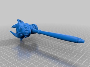 evil pig gavel temporary other 3d print model - Mito3D